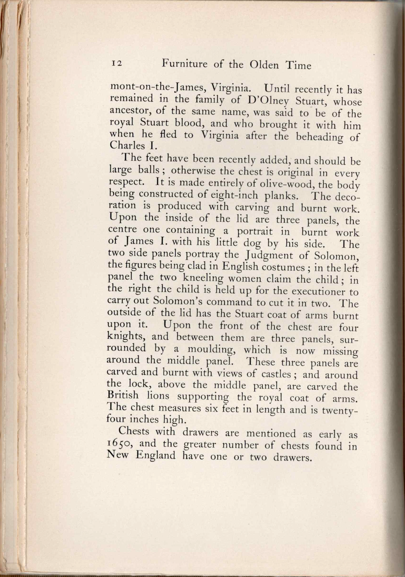 chapter 1 furniture of the olden time picture plate chapter 1 furniture of the olden time picture plate